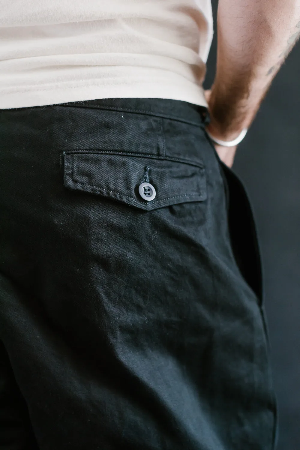 03-5252-61 - M-52 French Army Trouser - Black