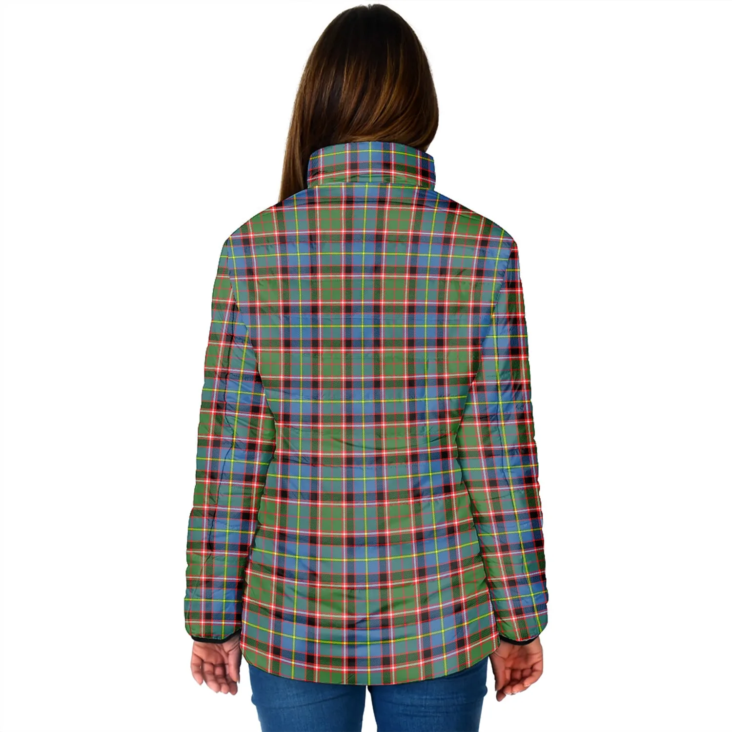 Aikenhead Tartan Padded Jacket with Family Crest