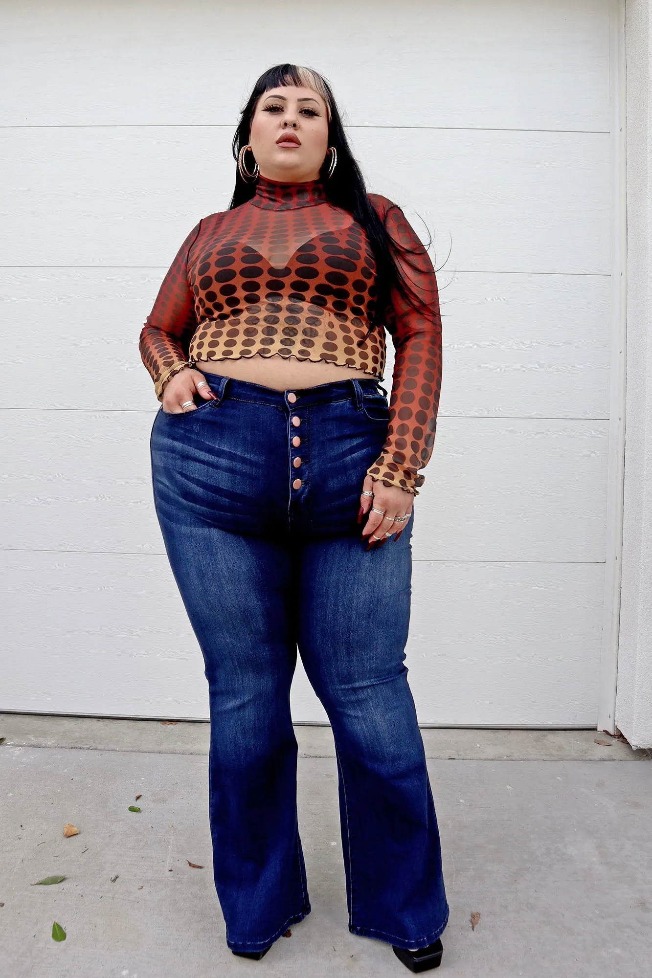 All Flared Up Jean - Dark Denim