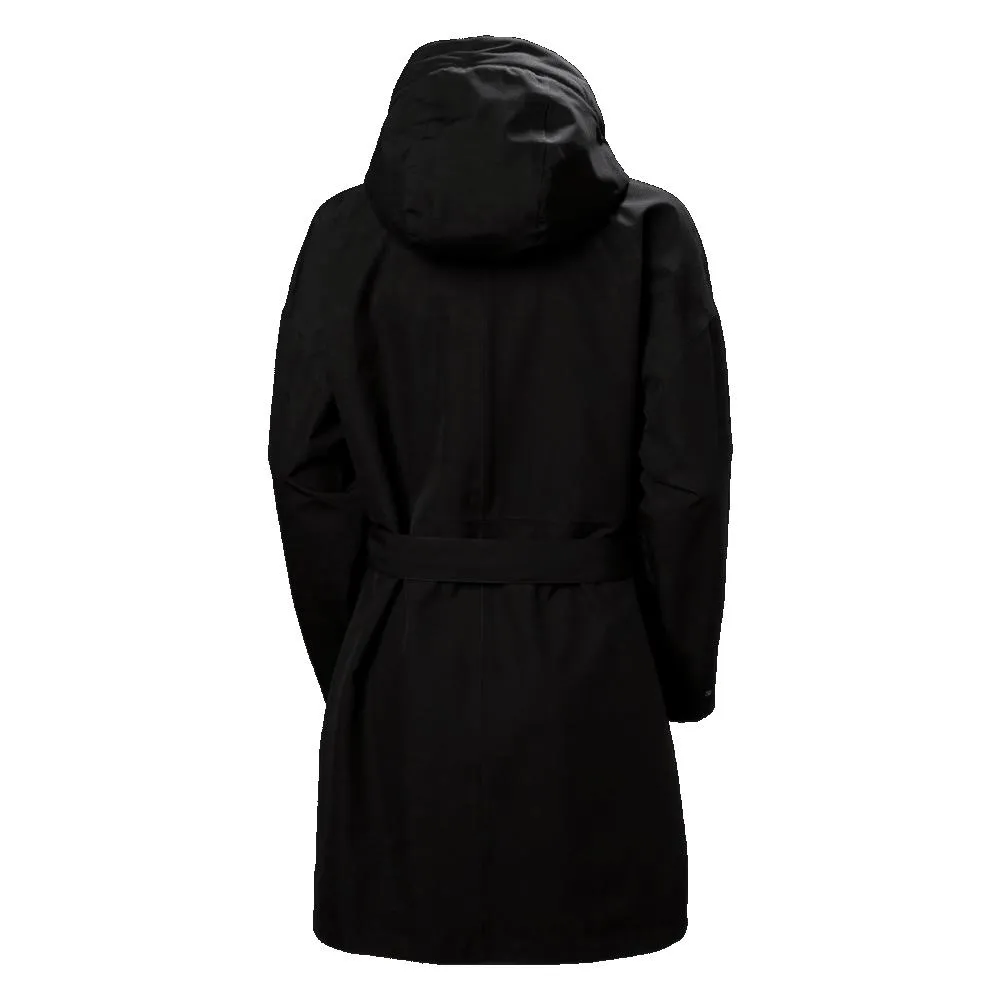Coupe-vents W Lilja Belted Poncho - Noir - Femme
