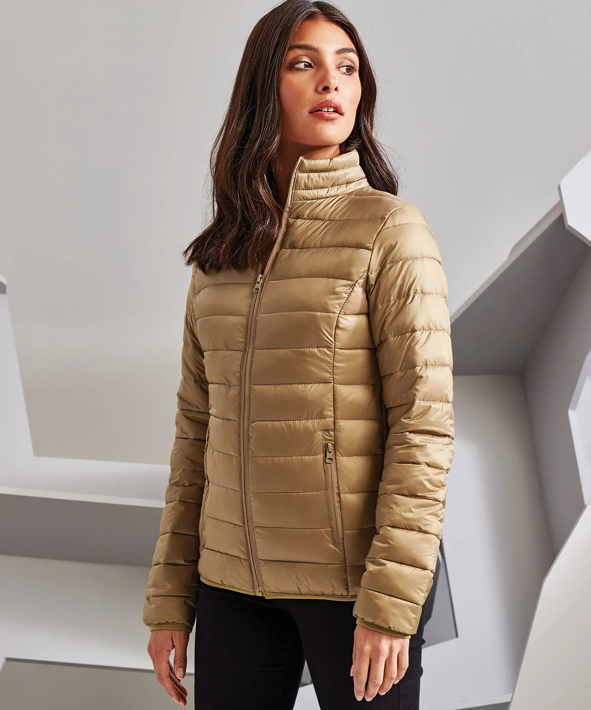 Navy - Women's terrain padded jacket