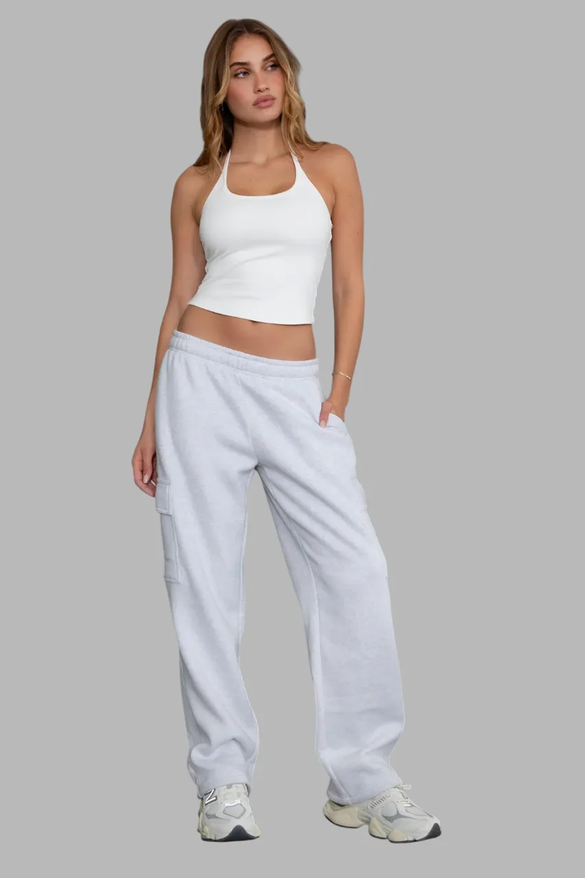 TIC TOC - "HANA" Essential Fleece Cargo Pants